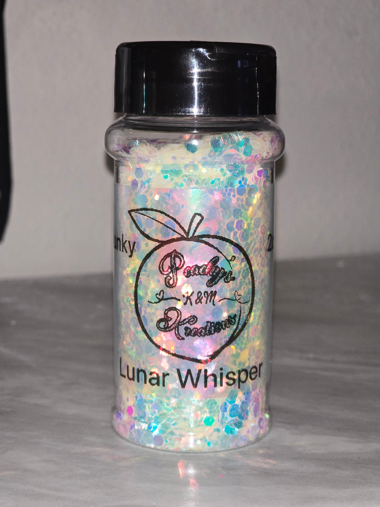 Lunar whisper glow glitter