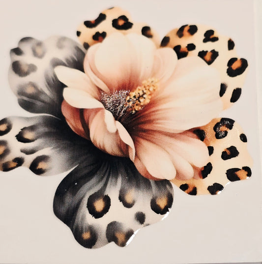 M36, XL3 leopard floral uvdtfs