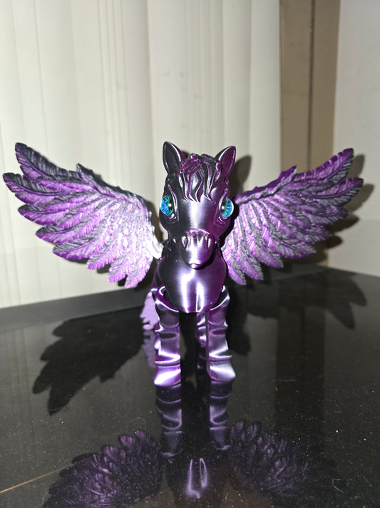 3D large winged horse