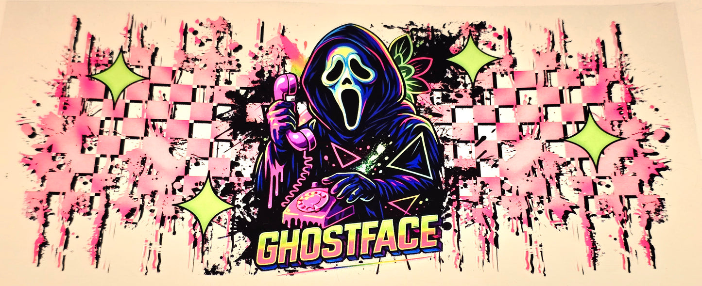 Ghostface uvdtf wrap