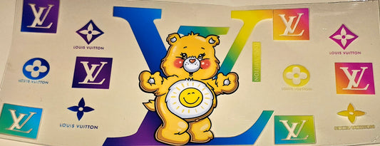 LV sunshine bear uvdtf wrap
