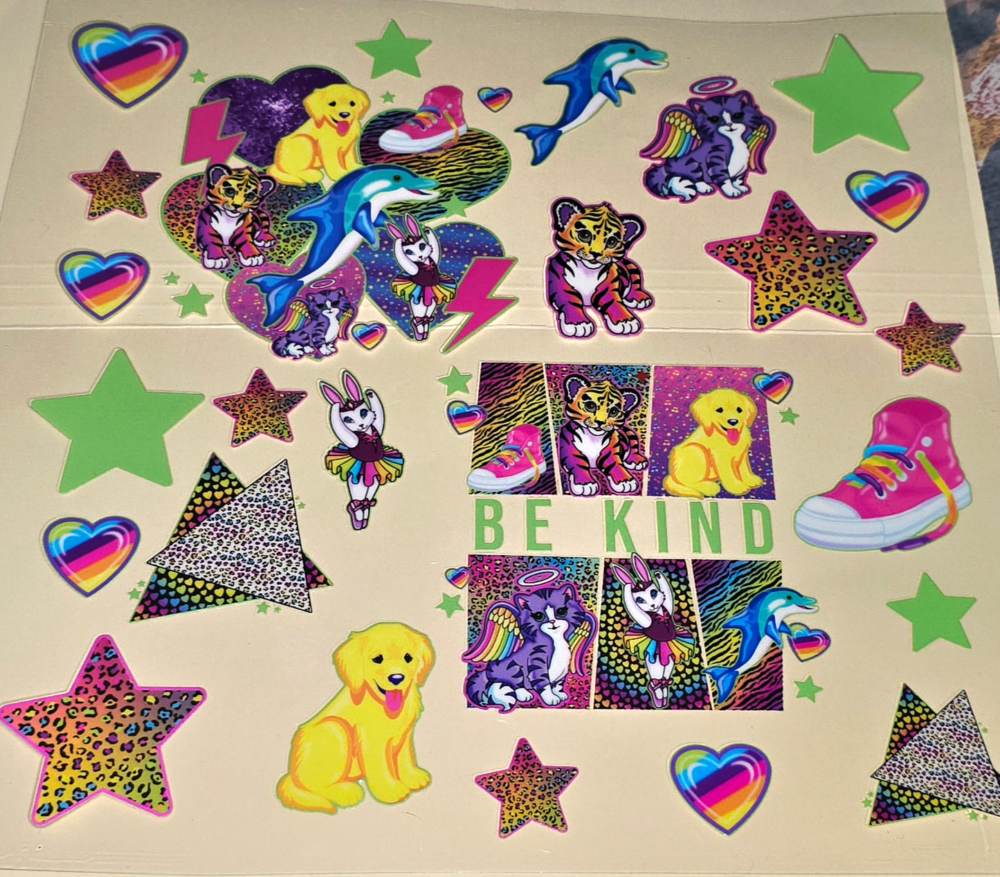 Lisa F. Be kind element sheet