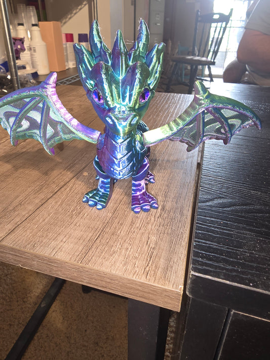 3D Winged dragon