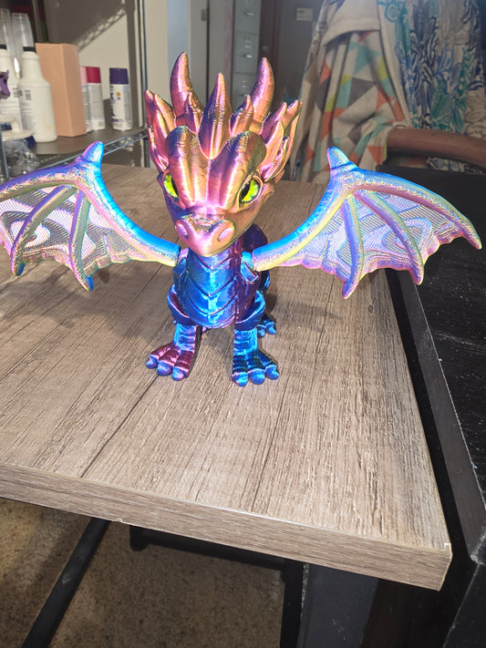 3d winged dragon