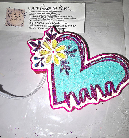 Nana heart freshie