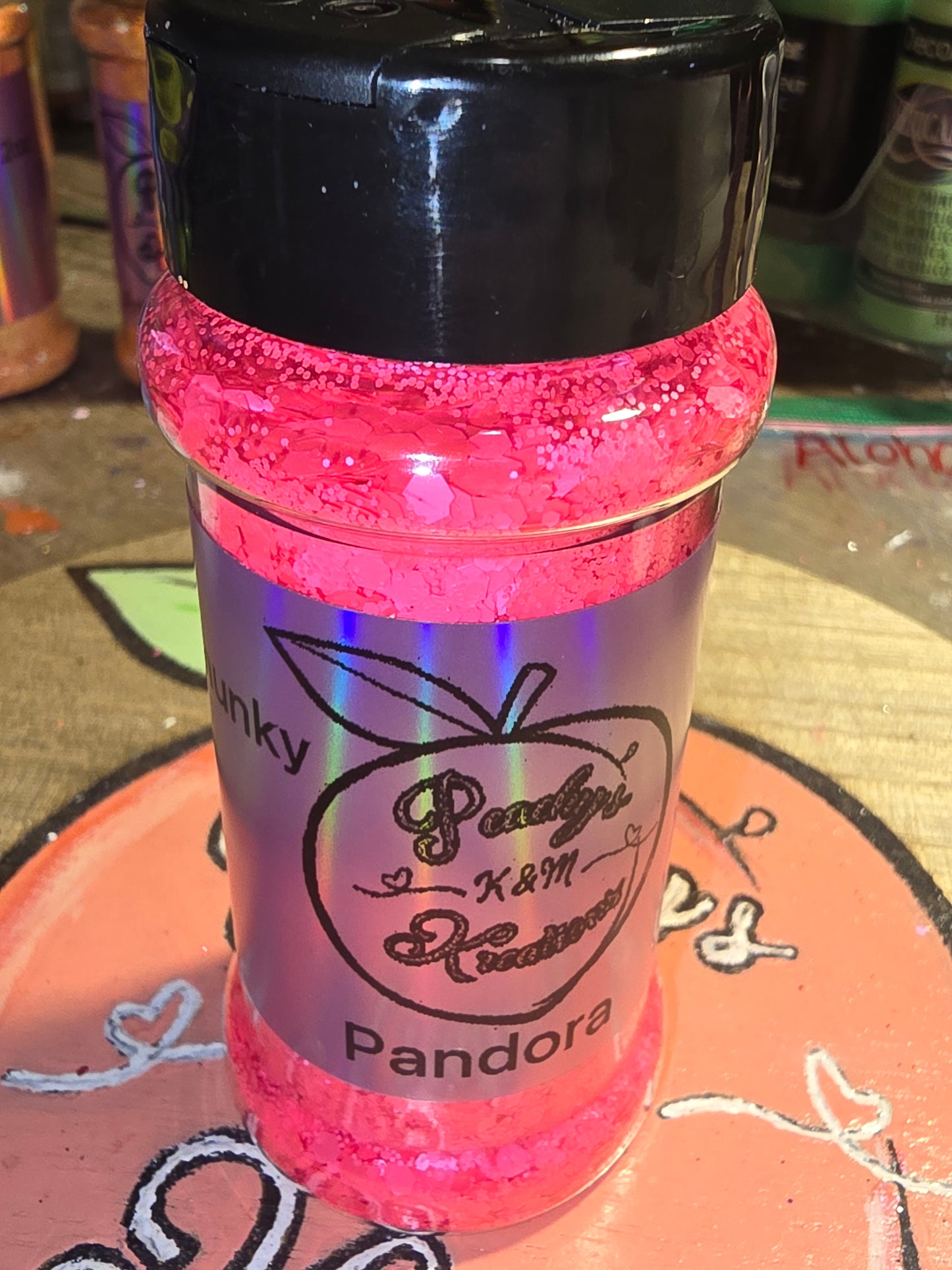 Matte Neon Chunky glitter