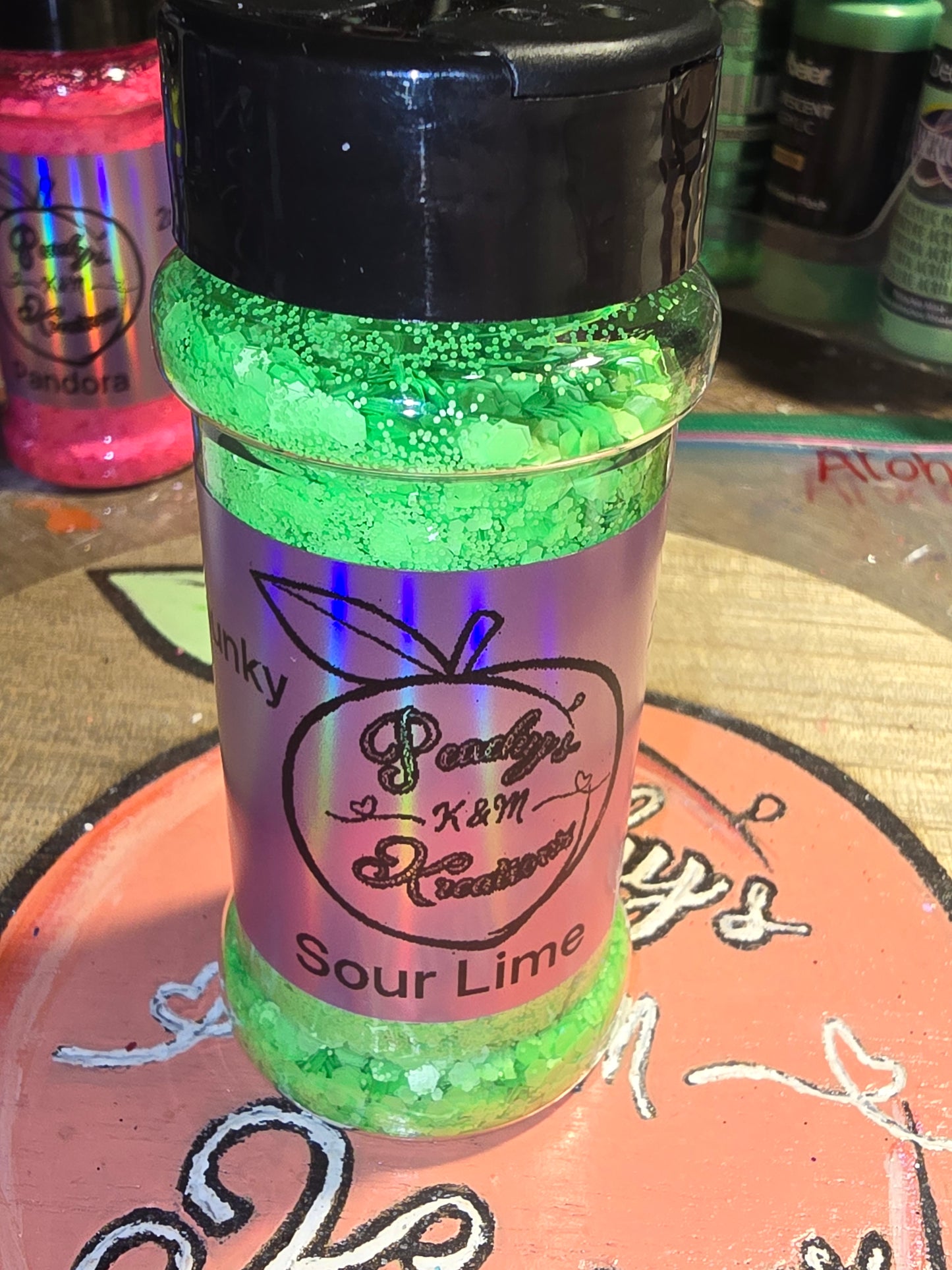 Matte Neon Chunky glitter