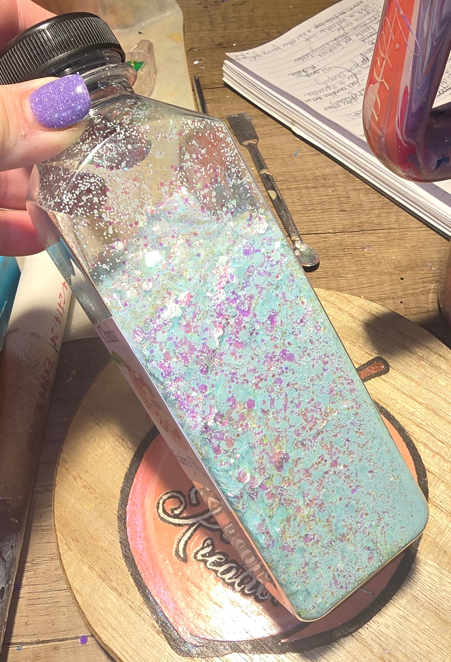 Fairy wings chunky glitter