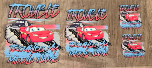 Trouble uvdtf wrap