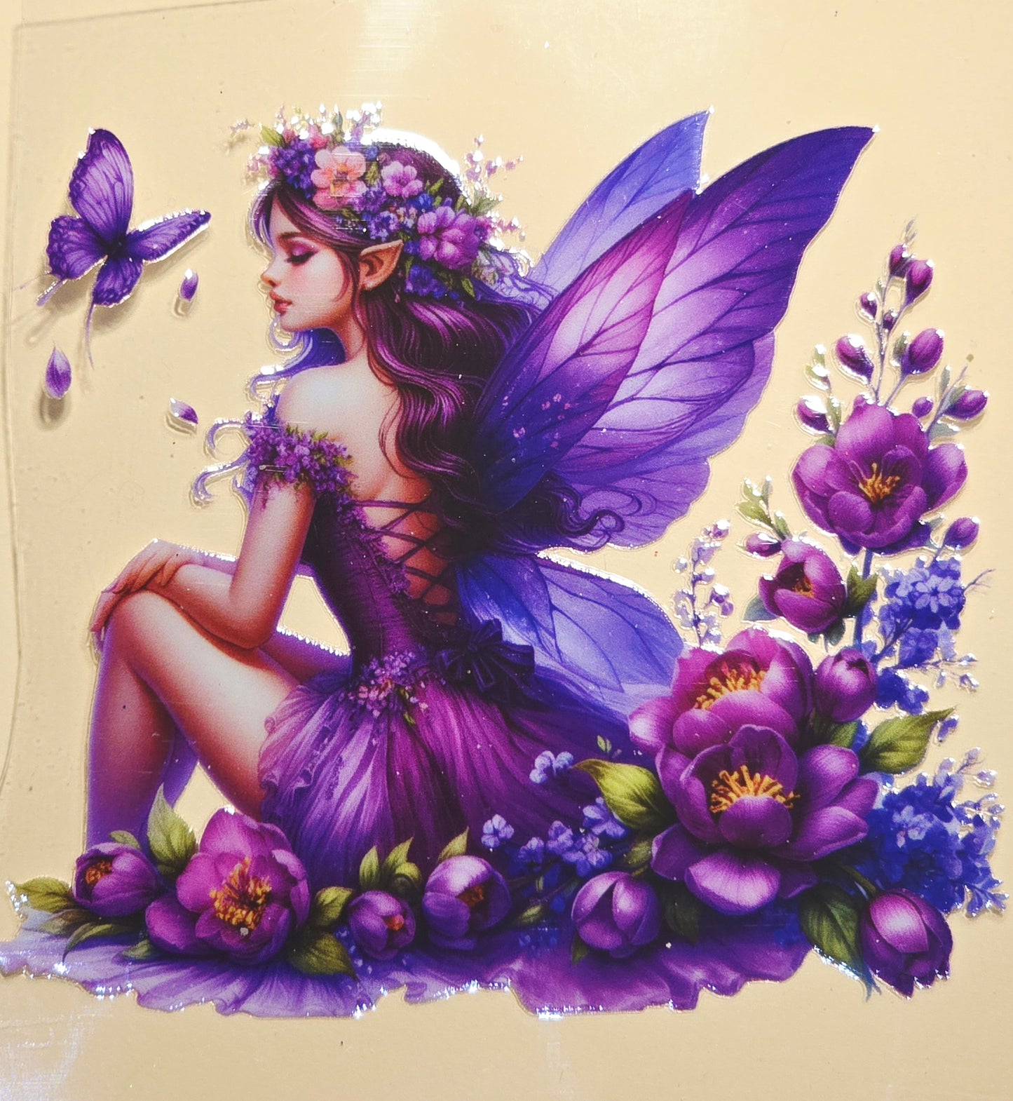 XL6 purple winged fairy uvdtf