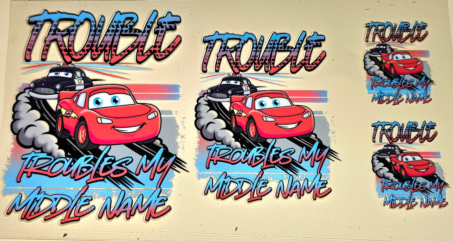 Trouble uvdtf wrap
