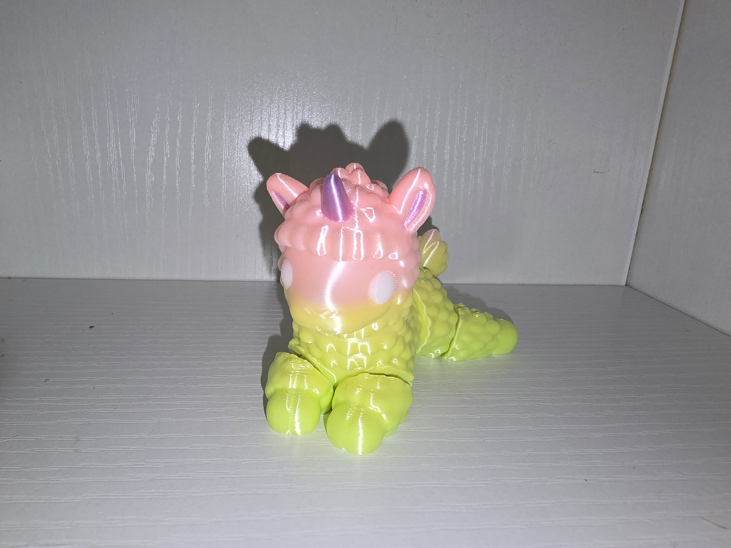 3D unicorn llama