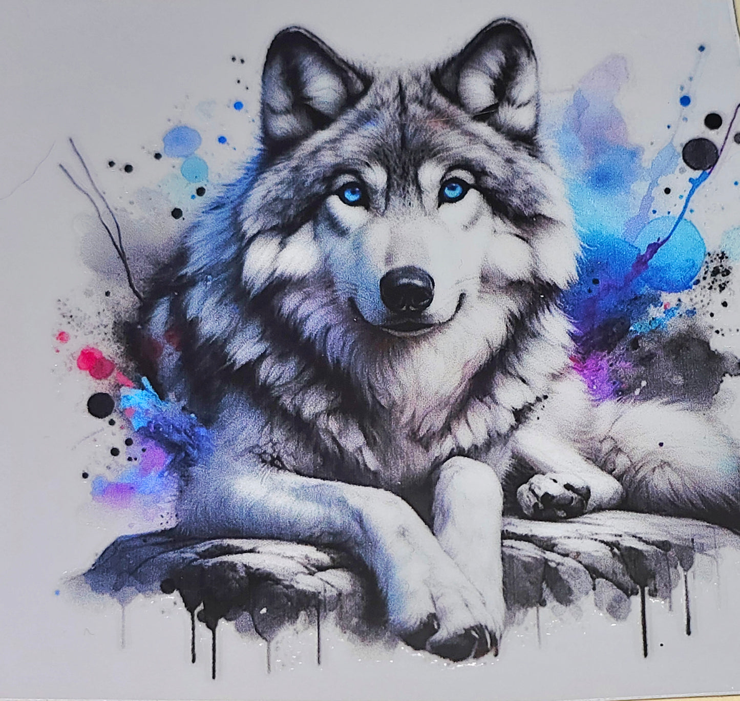 M12 medium wolf uvdtf's