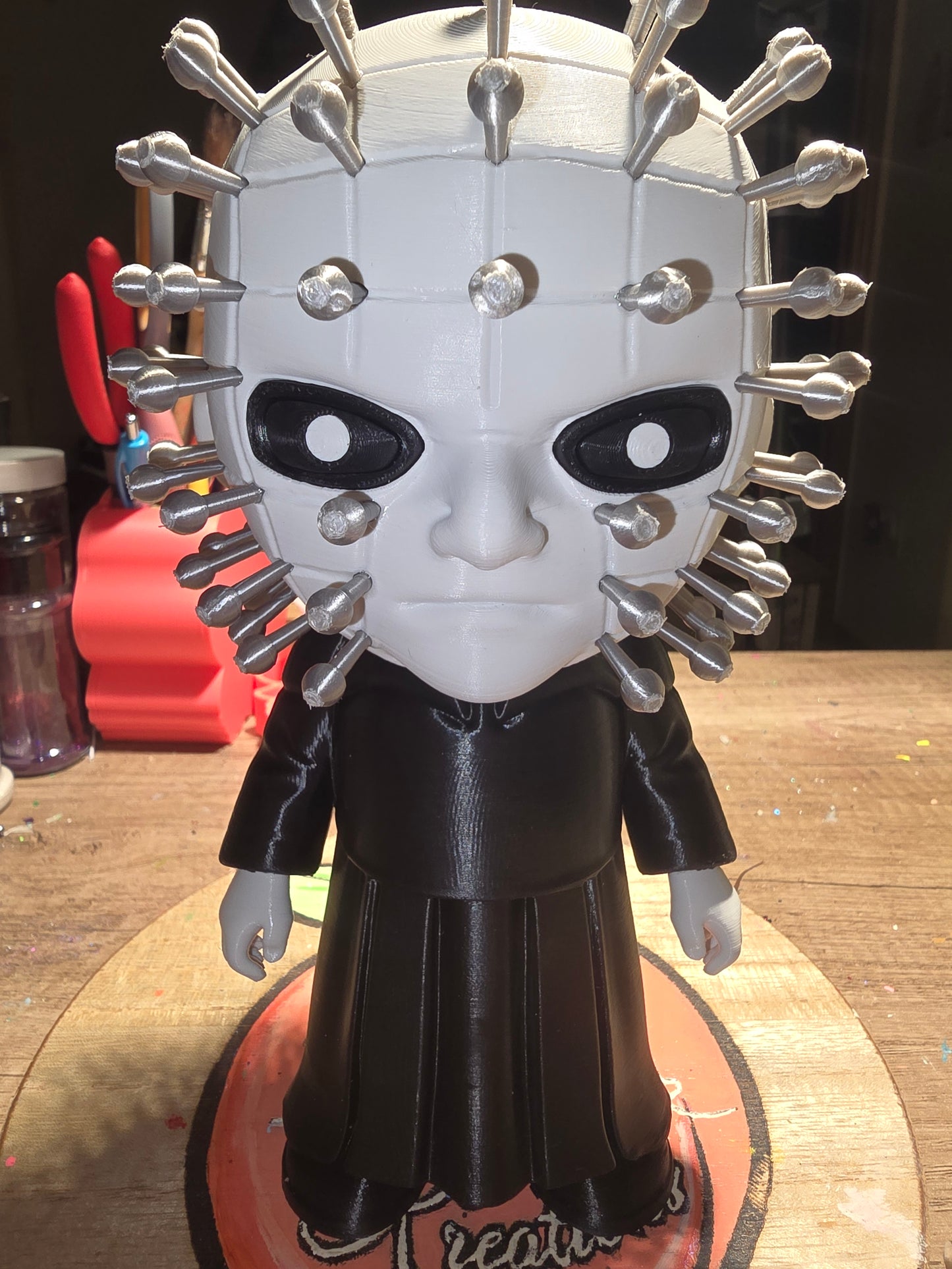 3D pinhead figurine