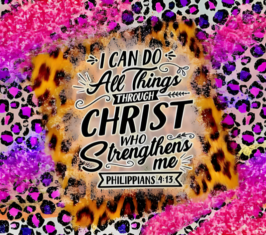 (Leopard print) I can do anything