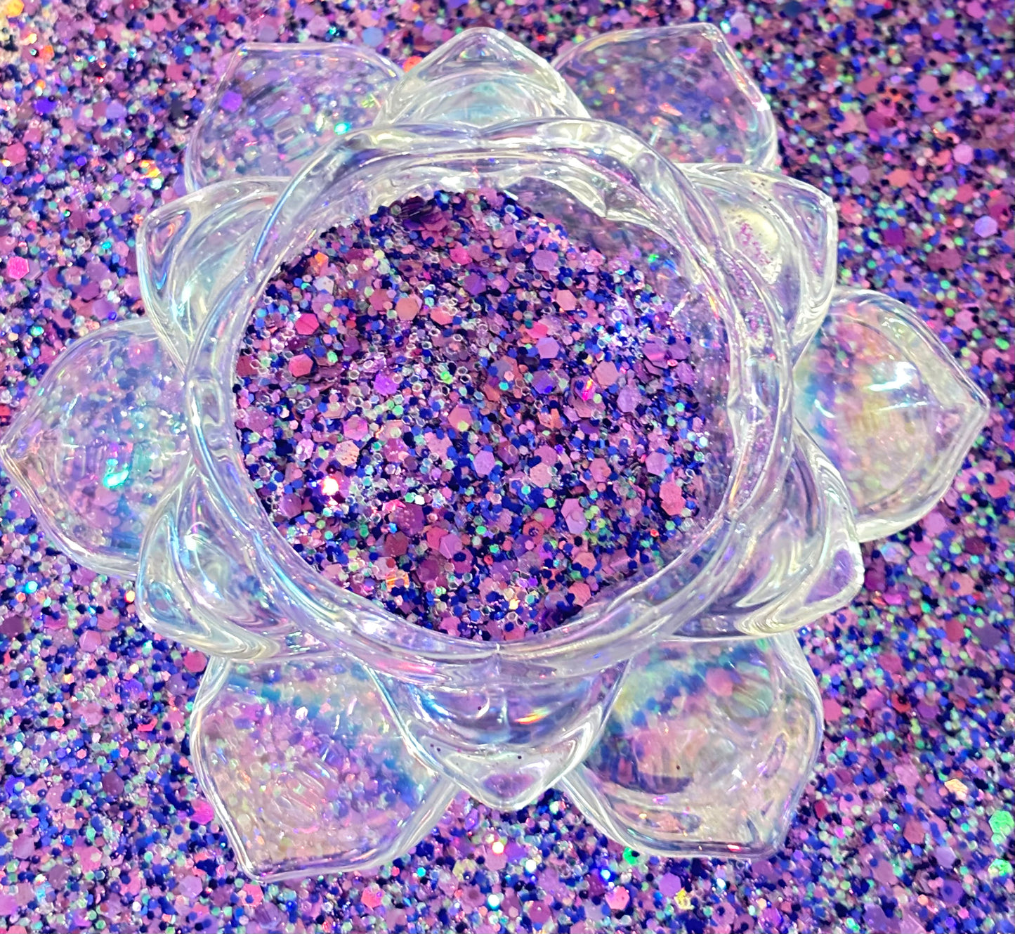 Purple Daze( Holographic chunky mix)
