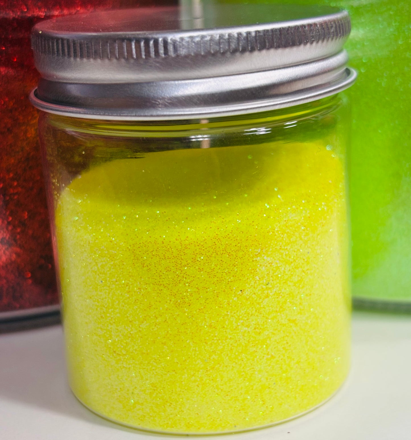 Tennis ball Micro Fine Glitter (Cosmetic Grade)