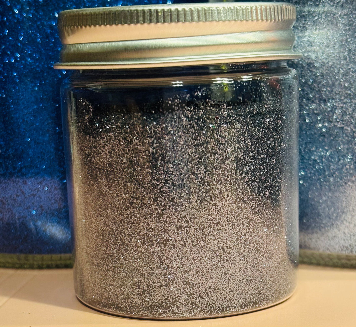 Glistening Asphalt Metallic Micro Fine Glitter (Cosmetic Grade)