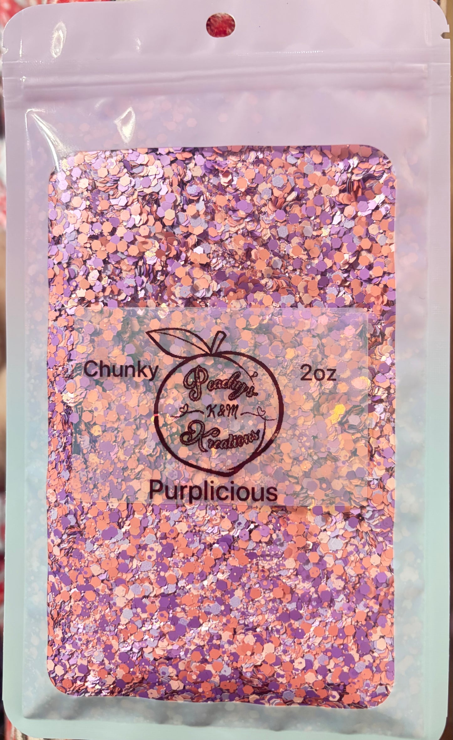 Purplicious, (Matte Chunky)