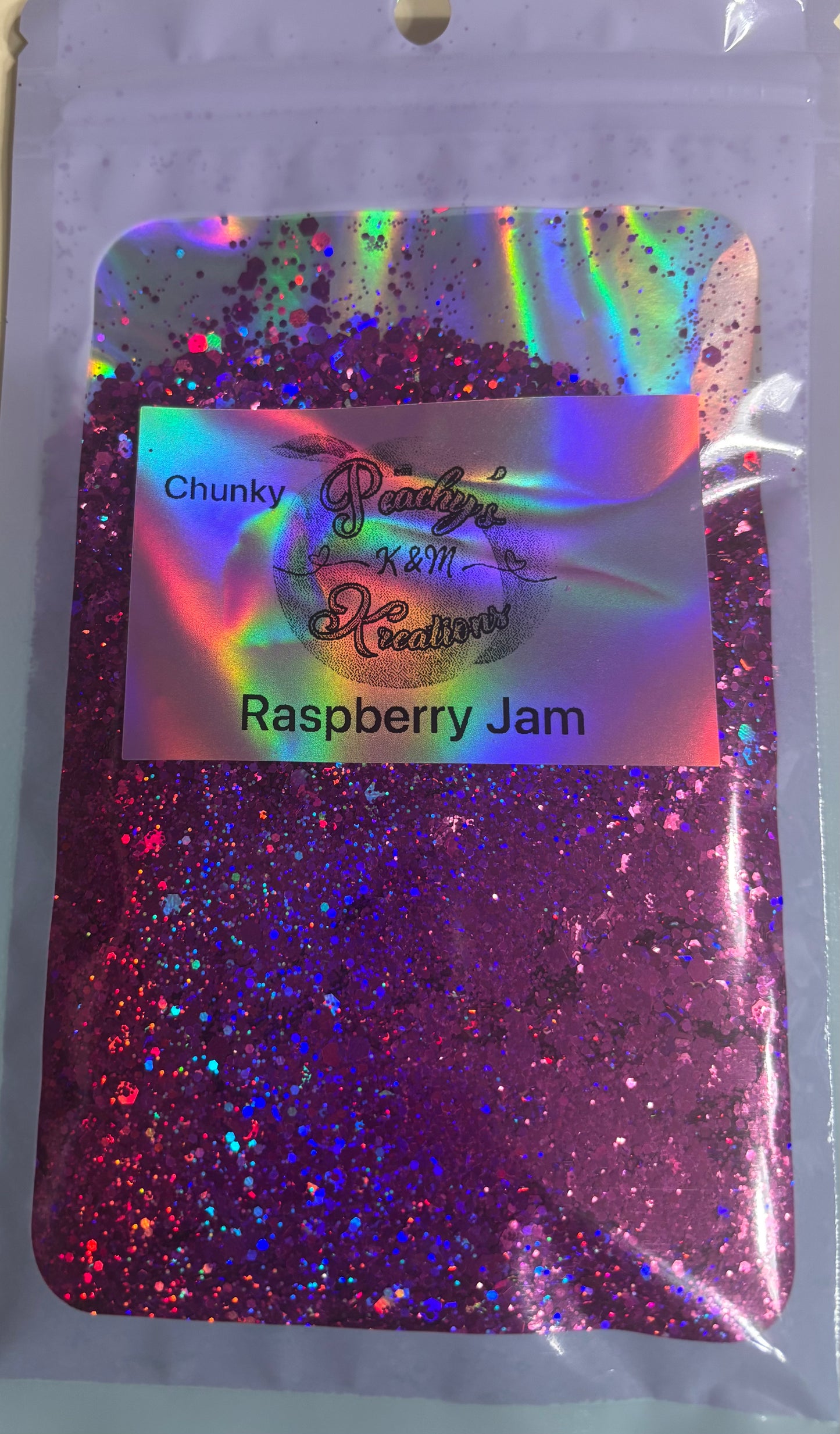 Raspberry Jam Chunky Glitter (Cosmetic Grade)