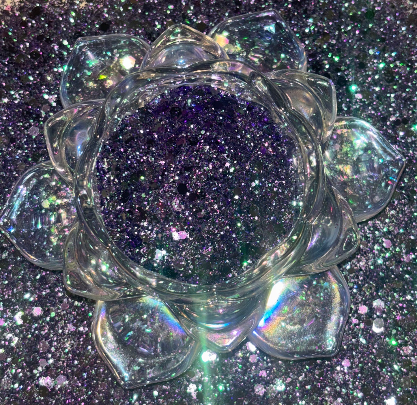 Ursula( Holographic/Chameleon chunky mix)