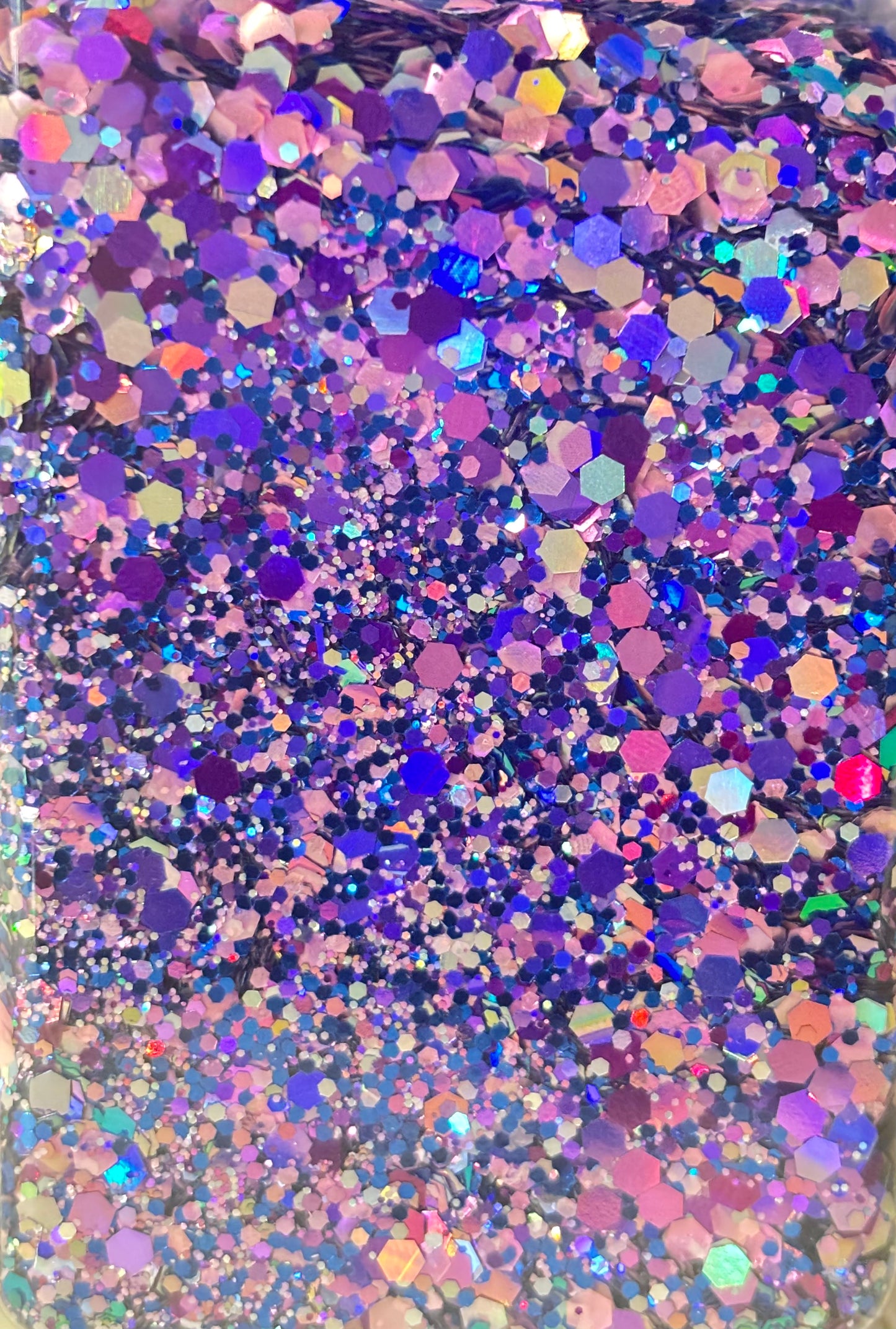 Purple Iris( Holographic chunky mix)