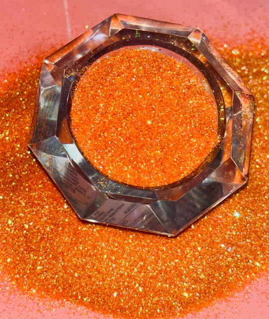 Tangerine Micro Fine iridescent, Glitter (Cosmetic Grade)