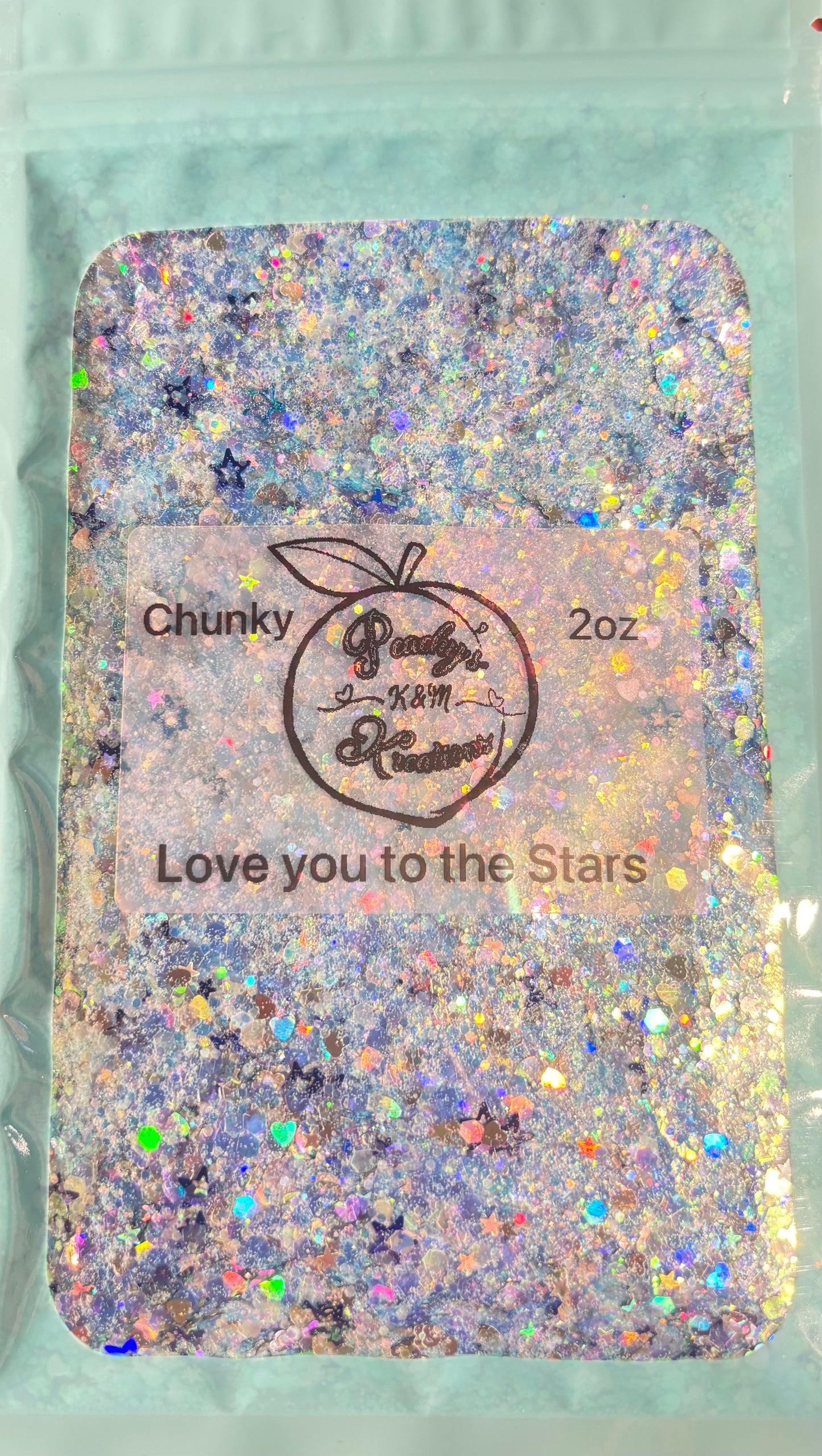 Love you to the Stars (Shaped Chunky)