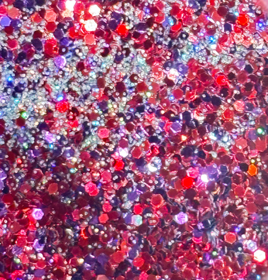 Very Berry Smoothie ( Holographic chunky mix)