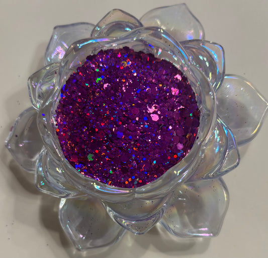 Raspberry Jam Chunky Glitter (Cosmetic Grade)