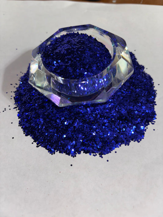 Electric Blue Reg.Grain Metallic Glitter