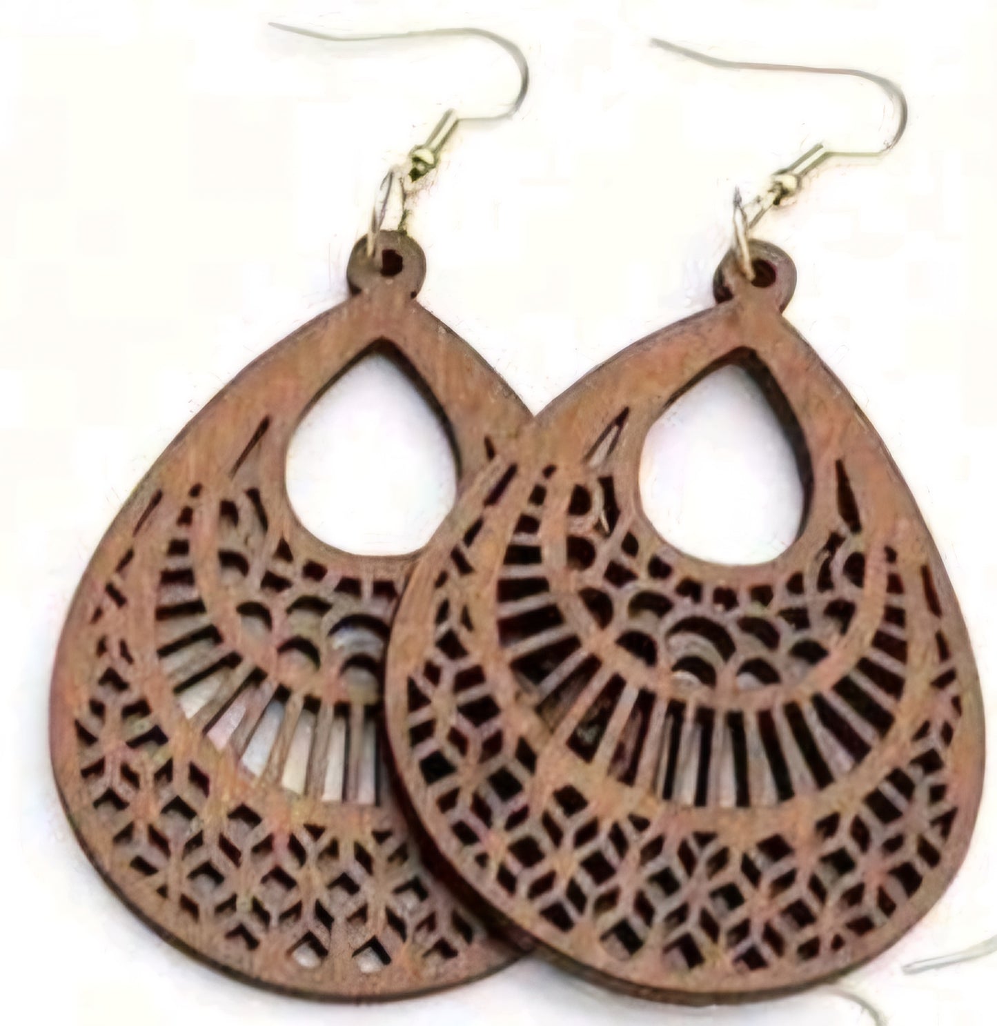 Boho cut out earrings