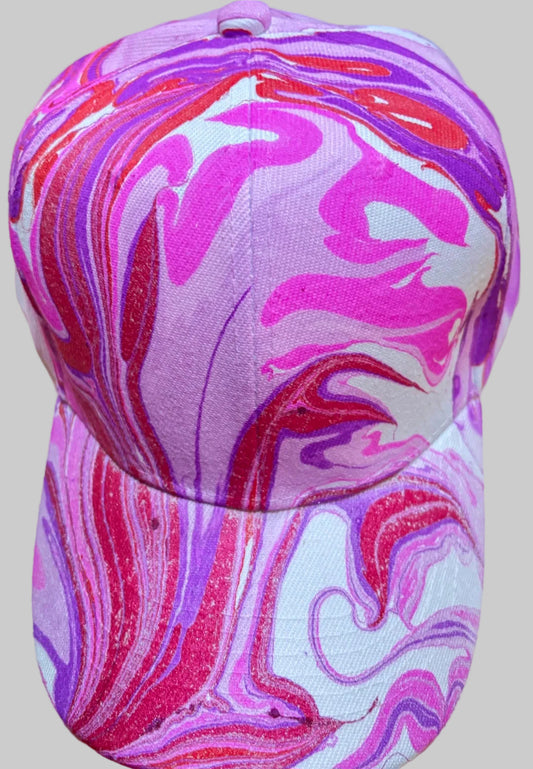 Hydro dip baseball cap