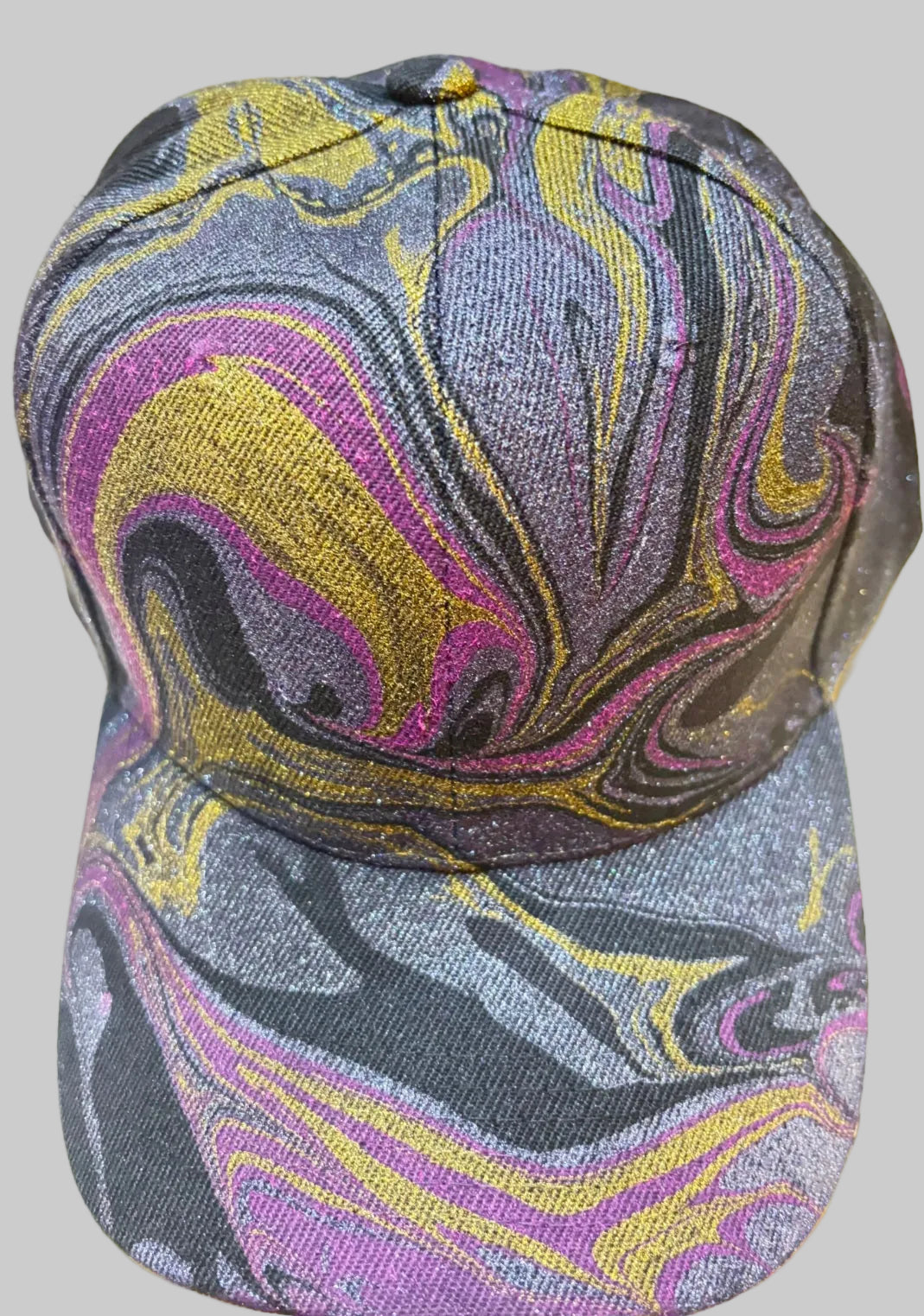 Hydro dip baseball cap