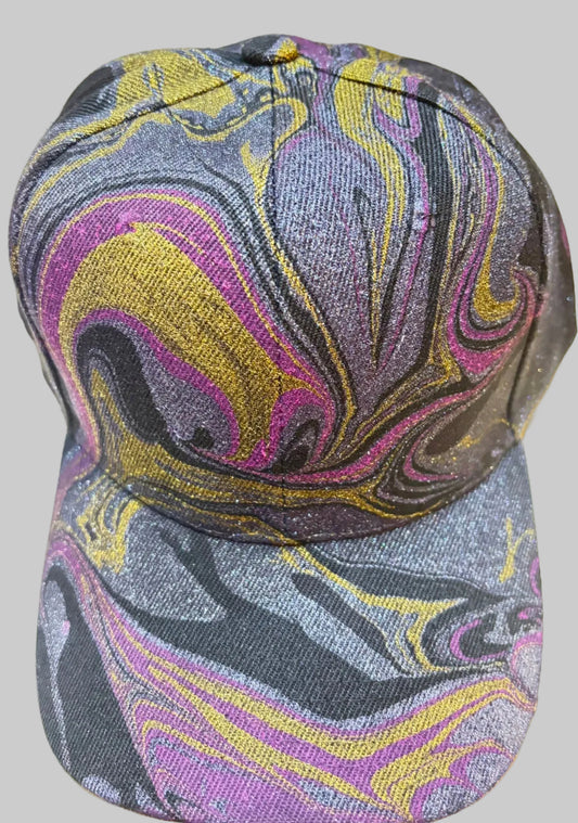 Hydro dip baseball cap