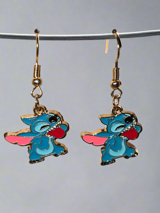 Stitch earrings