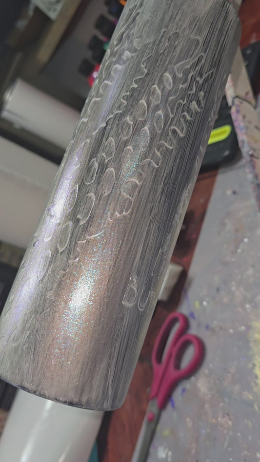 Distressed icing wood grain 30 oz jeep tumbler